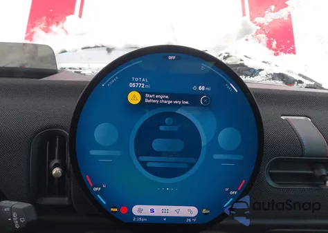 2025 Mini Hardtop Cooper S z USA, uszkodzony, nr VIN WMW23GD00S2W18443